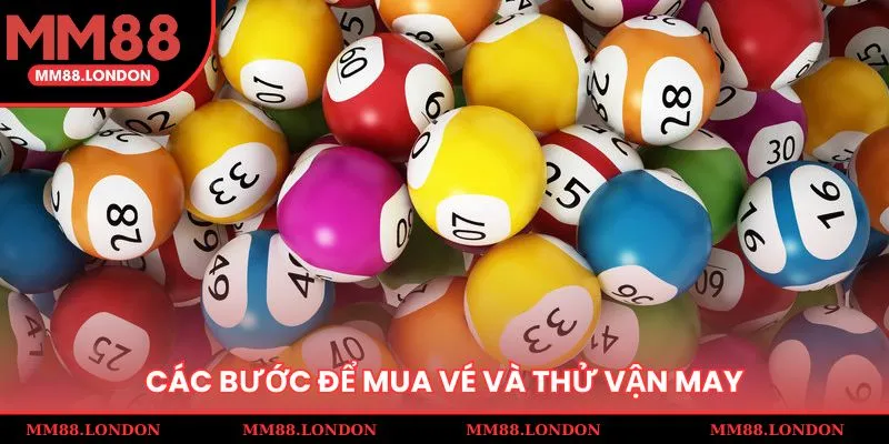 Các bước để mua vé và thử vận may khi chơi Mega 6/46